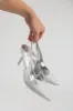 Silver Rhinestone Pointed Toe High Heels sold by Lime Lush