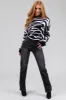 KanCan Black Straight Leg Seam Detail Jeans sold by Lime Lush