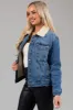 KanCan Medium Wash Long Sleeve Denim Jacket sold by Lime Lush