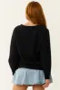 Black Halloween Pumpkin Graphic Knit Sweater sold by Lime Lush