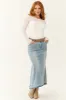 Off White Lace Long Bell Sleeve Top sold by Lime Lush
