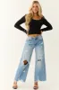 Black Front Tie Detail Ruched Long Sleeve Top sold by Lime Lush