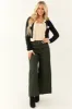 Black and Cream Button Down Long Sleeve Cardigan sold by Lime Lush