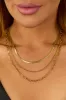 Gold 3 Layer Multi Style Chain Necklace sold by Lime Lush
