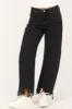 Special A Black Distressed High Rise Barrel Jeans sold by Lime Lush