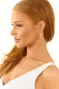 Gold Hollow Heart Cutout Earrings sold by Lime Lush