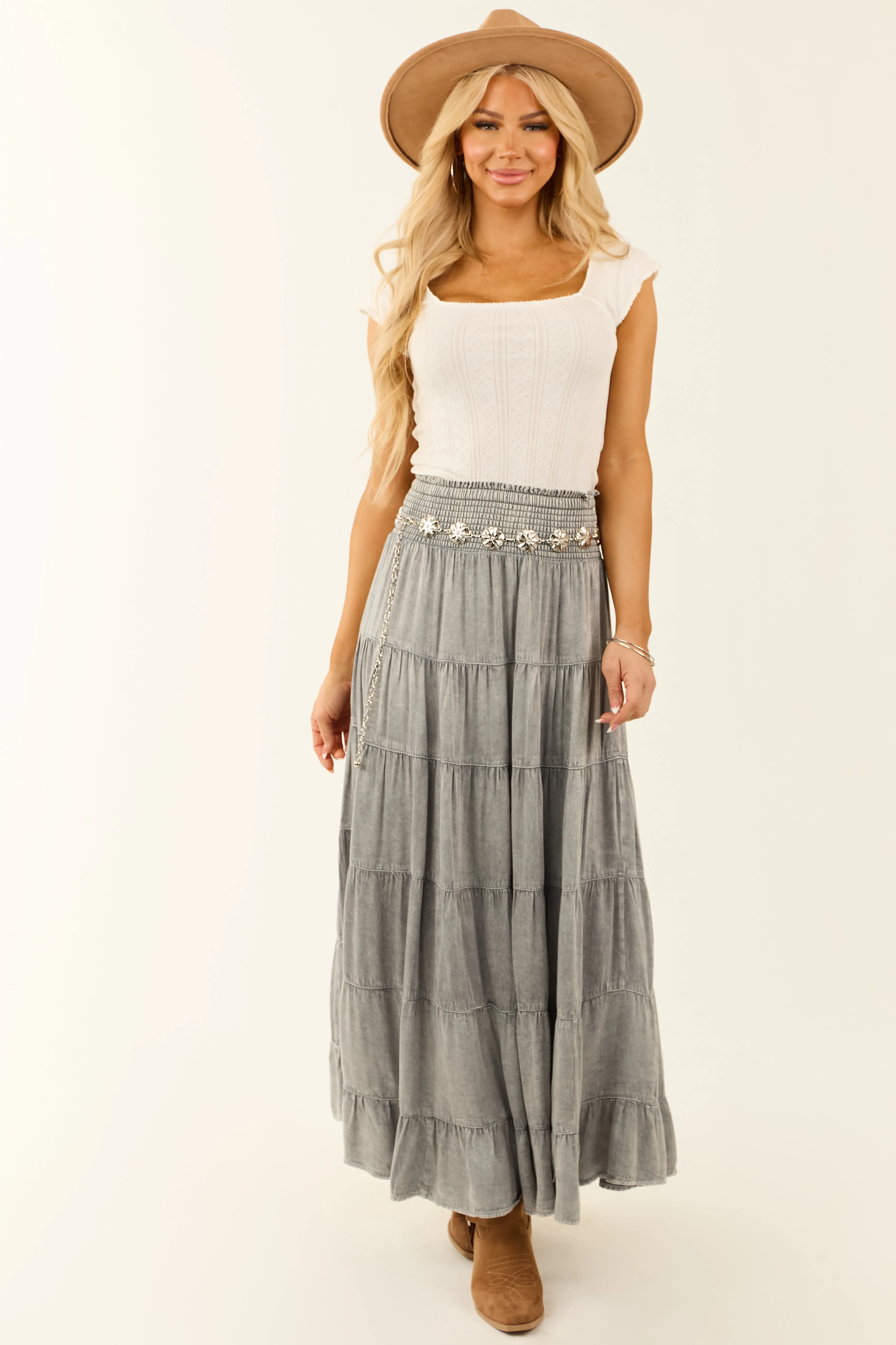 Ivory Pointelle Knit Cap Sleeve Fitted Top sold by Lime Lush product image thumbnail 3