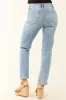 Special A Distressed Medium Wash Straight Jeans sold by Lime Lush