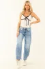 White Rib Knit Tank Top with Contrast Trim sold by Lime Lush