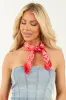 Ruby Paisley Multi Print Satin Bandana sold by Lime Lush