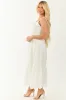 Off White Eyelet Lace Sleeveless Maxi Dress sold by Lime Lush