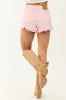 Saige Carnation Tummy Control Stretchy Shorts sold by Lime Lush