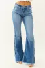 KanCan Medium Wash Stretchy Flare Leg Jeans sold by Lime Lush