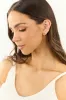 Gold 3 Pair Clicker Huggie Hoop Earring Set sold by Lime Lush
