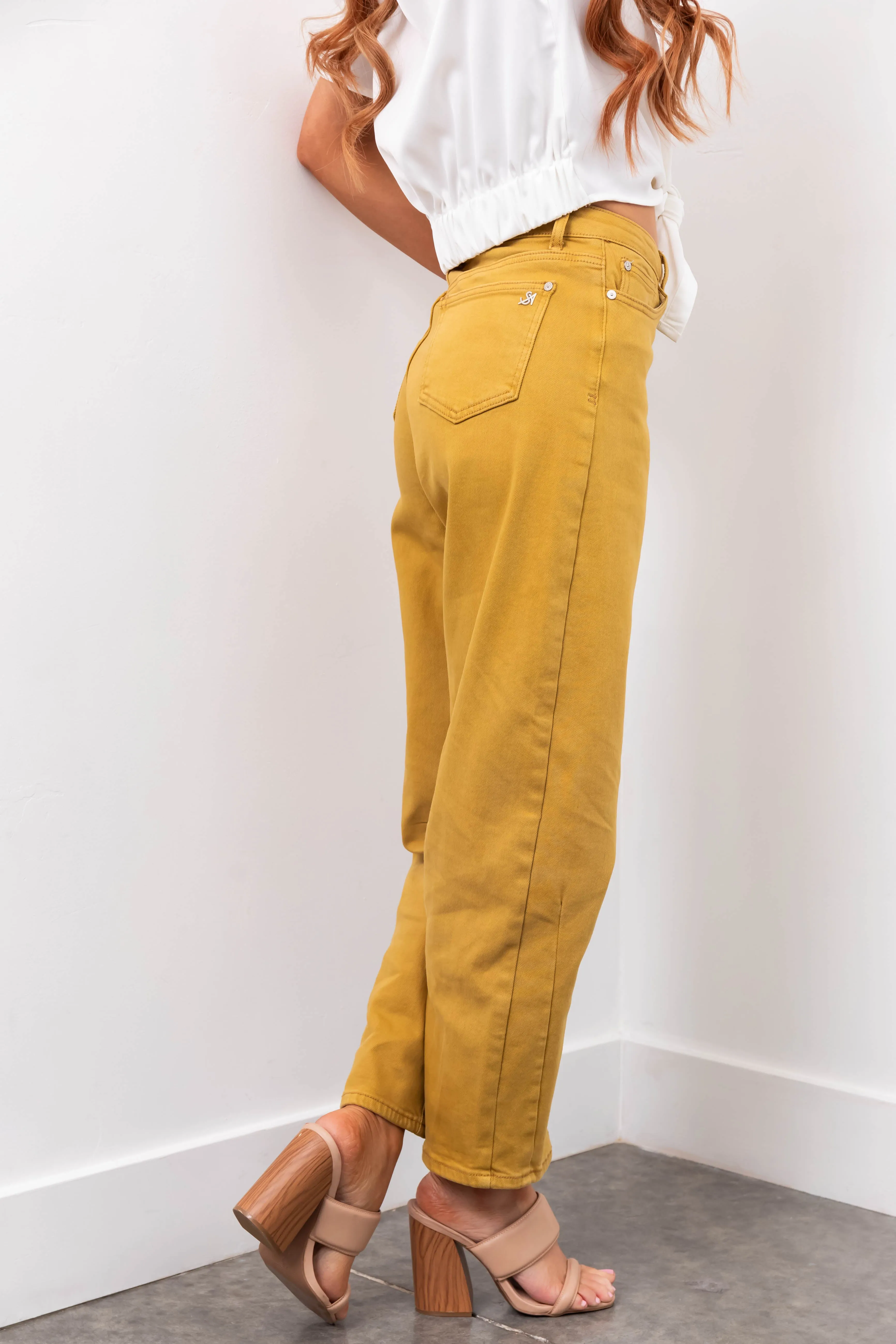 Special A Desert Wide Leg Barrel Jeans sold by Lime Lush product image thumbnail 5
