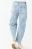 Risen Light Wash High Rise Stretchy Barrel Jeans sold by Lime Lush