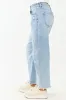 Risen Light Wash High Rise Stretchy Barrel Jeans sold by Lime Lush