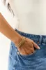 Copper and Gold Beaded 4 Piece Bracelet Set sold by Lime Lush