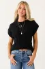 Lovelo Black Cable Knit Sweater Vest sold by Lime Lush