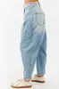 Cello Faded Light Wash Ankle Length Barrel Jeans sold by Lime Lush