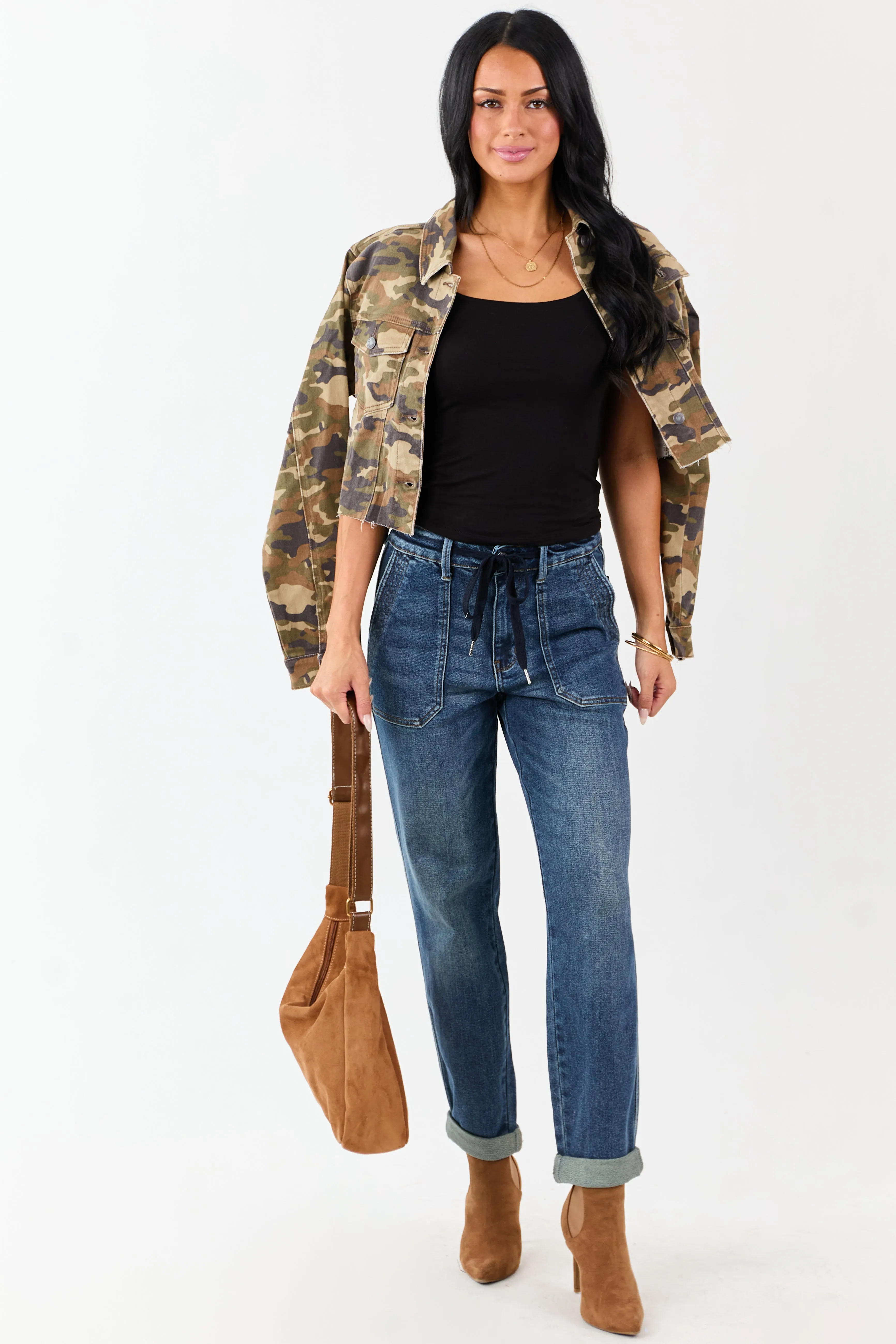 Black Soft Knit Double Layer Short Sleeve Fitted Top sold by Lime Lush product image thumbnail 3