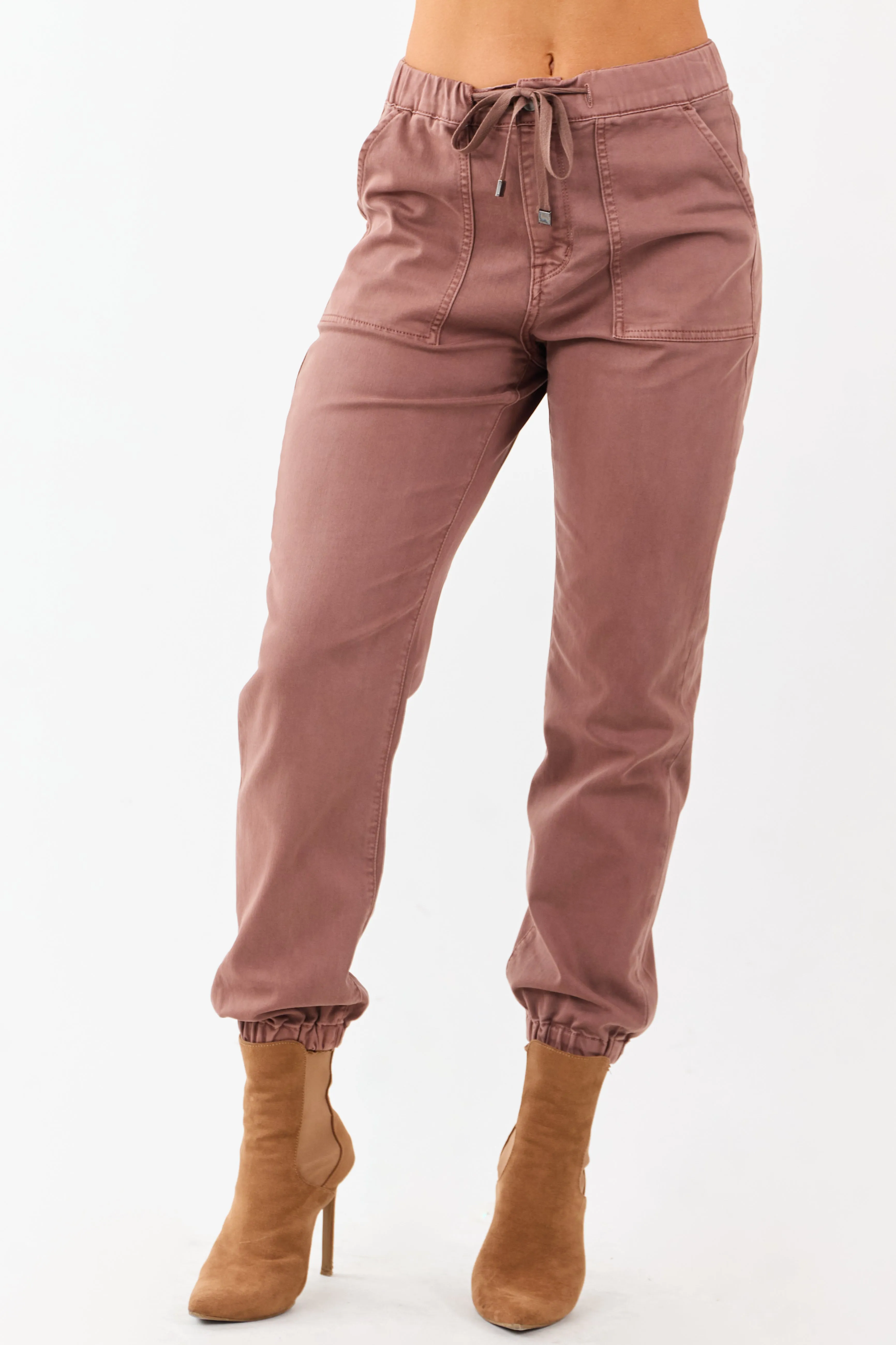 Mica Denim Sienna Cropped Jogger Jeans sold by Lime Lush product image thumbnail 2