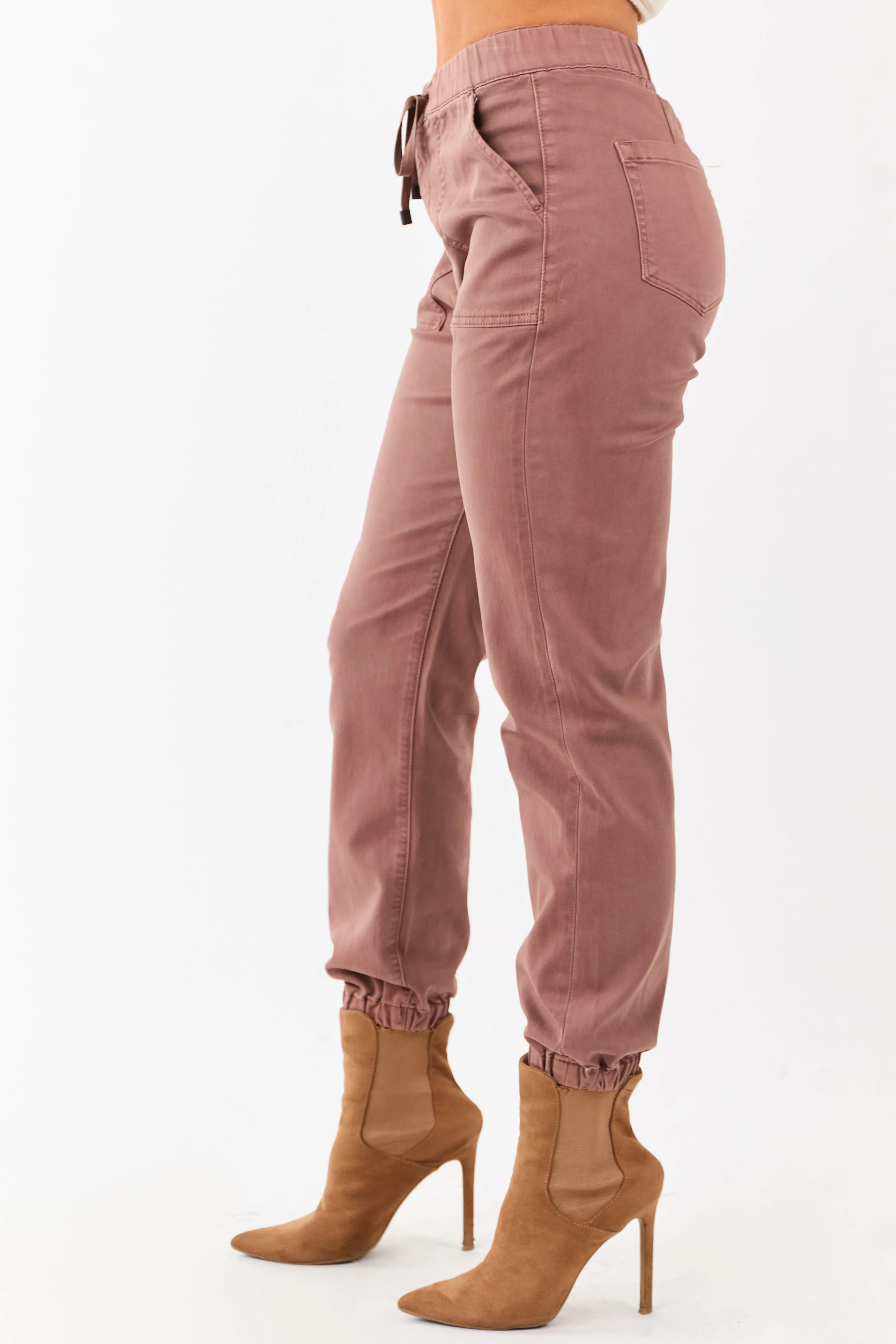 Mica Denim Sienna Cropped Jogger Jeans sold by Lime Lush product image thumbnail 3