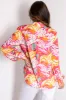 Flying Tomato Magenta Button Down Top sold by Lime Lush