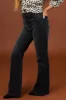 KanCan Dark Grey Ultra High Rise Flare Jeans sold by Lime Lush
