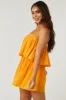 Mango Sleeveless Pleated Overlaying Romper sold by Lime Lush