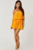 Mango Sleeveless Pleated Overlaying Romper sold by Lime Lush