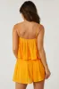 Mango Sleeveless Pleated Overlaying Romper sold by Lime Lush
