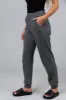 Ash Grey Elastic Fleece Joggers sold by Lime Lush