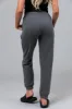 Ash Grey Elastic Fleece Joggers sold by Lime Lush