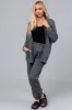 Ash Grey Elastic Fleece Joggers sold by Lime Lush