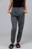 Ash Grey Elastic Fleece Joggers sold by Lime Lush