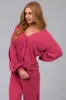 Muted Watermelon Soft Button Up Cardigan sold by Lime Lush