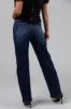 Special A High Rise Dark Wash Dad Jeans sold by Lime Lush