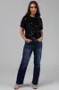 Special A High Rise Dark Wash Dad Jeans sold by Lime Lush