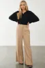 Black Chest Pocket Button Down Blouse sold by Lime Lush