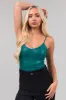 Teal Strappy Back Sequined Bodysuit sold by Lime Lush