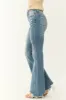 Special A Mid Rise Raw Hem Bootcut Jeans sold by Lime Lush