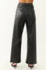Black Pleather Wide Leg High Waisted Pants sold by Lime Lush