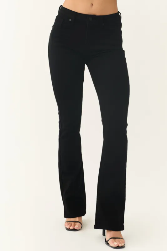 KanCan Black High Rise Bootcut Jeans sold by Lime Lush