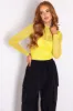 Lime Ribbed Crop Top with Long Sleeve Overlay sold by Lime Lush