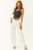 Washed Black Denim Sleeveless Corset Top sold by Lime Lush