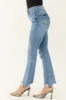 Special A Medium Wash Tummy Control Straight Jeans sold by Lime Lush