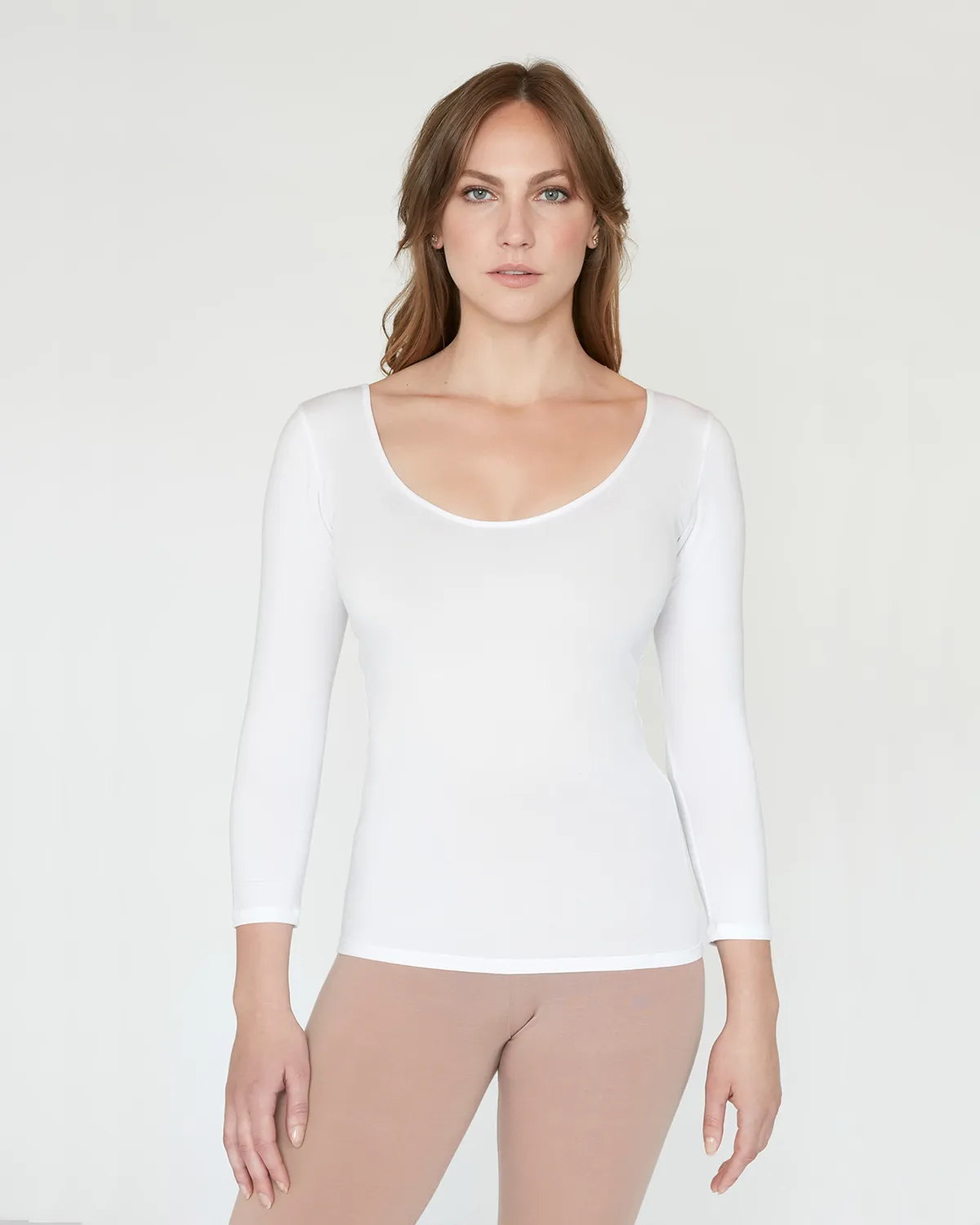 The Three Quarter Undershirt sold by Numi