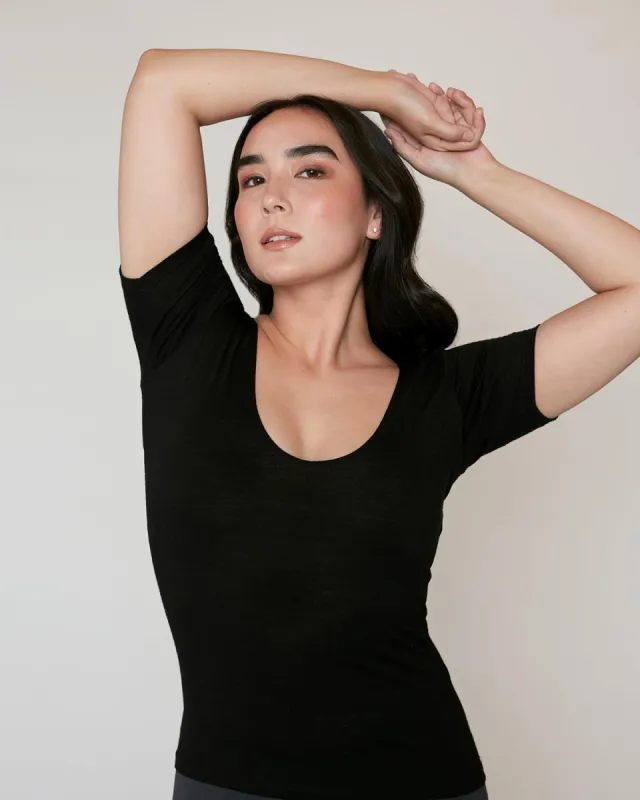 The Merino Wool Signature Undershirt sold by Numi