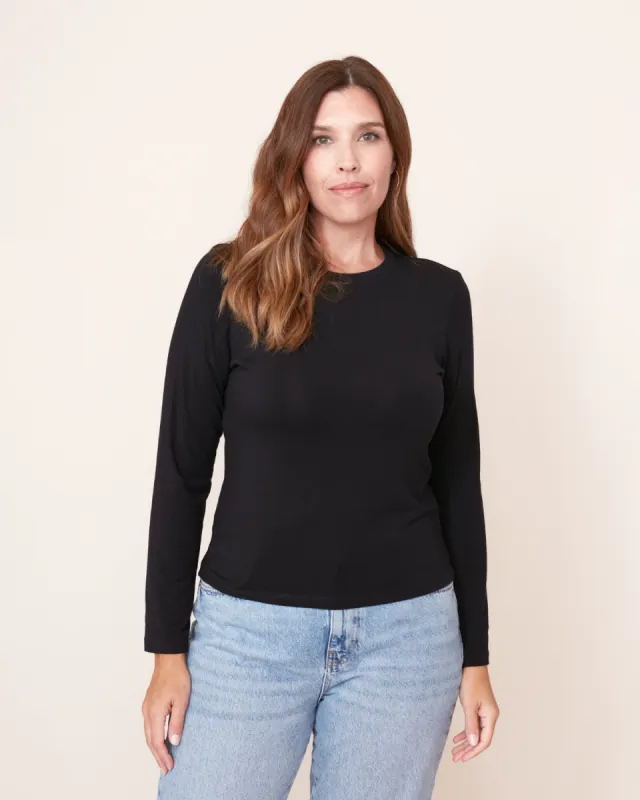 The Long-Sleeve Crewneck Undershirt sold by Numi